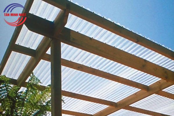 tấm lợp thông minh mái hiên