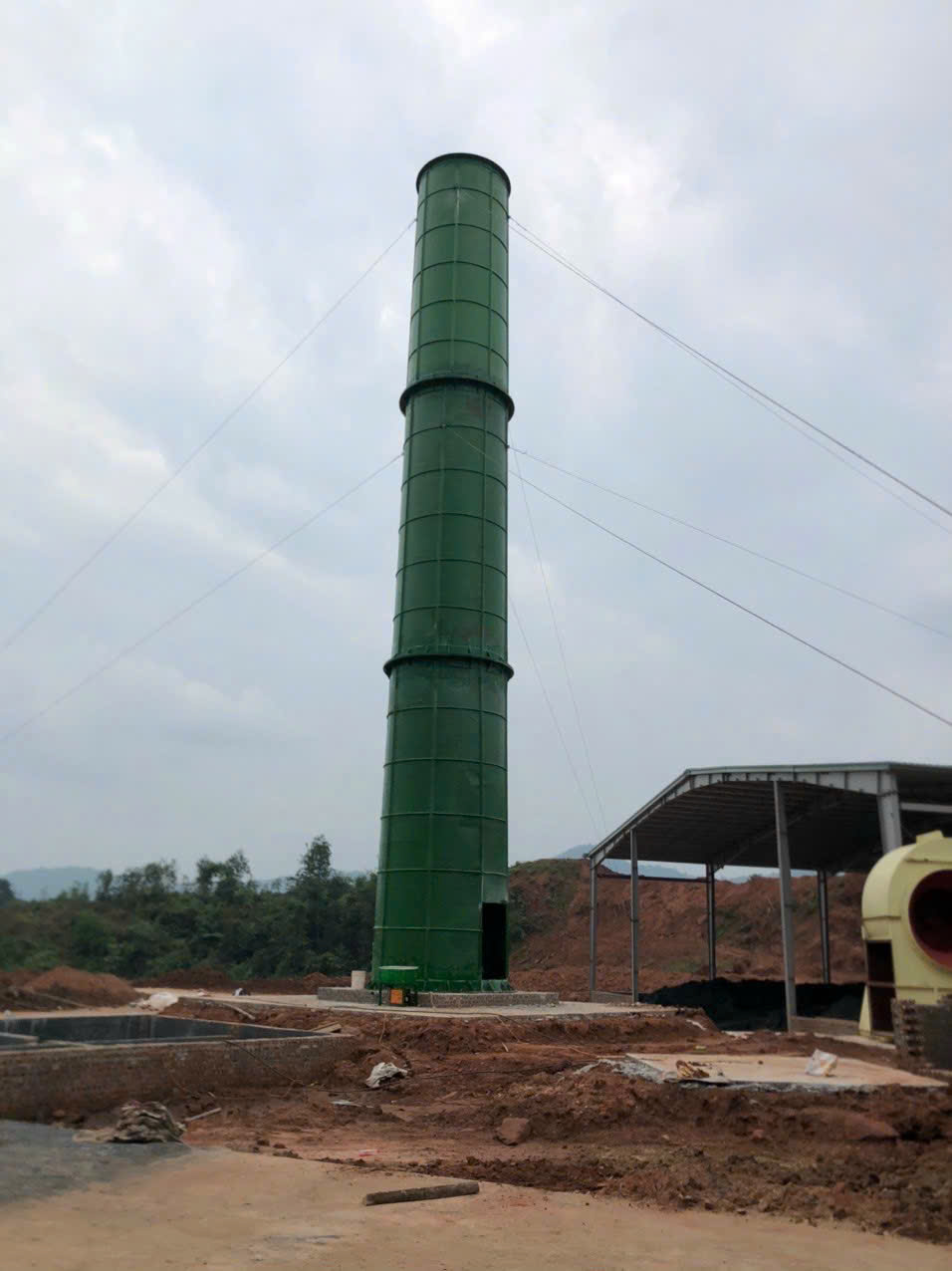 ống khói composite, ống khói FRP