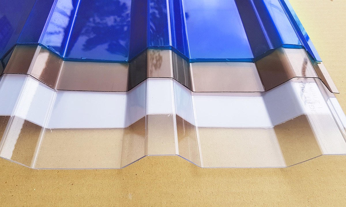 Tấm Polycarbonate Lấy Sáng 7 Sóng 