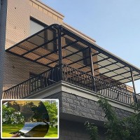 Tấm Nhựa Lấy Sáng Polycarbonate Màu Nâu Trà